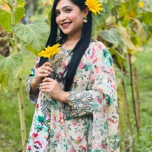 এমব্রয়ডারি থ্রি পিস